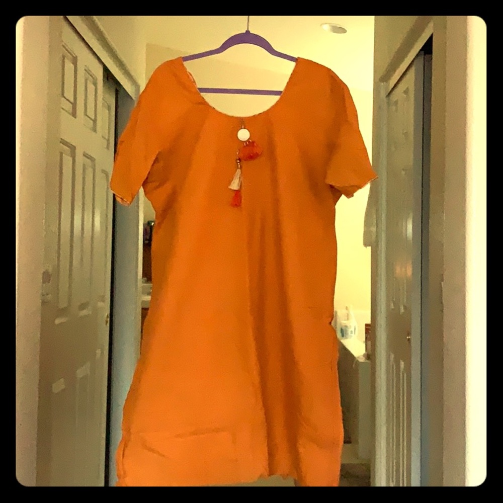 Kurti with pants and scarve